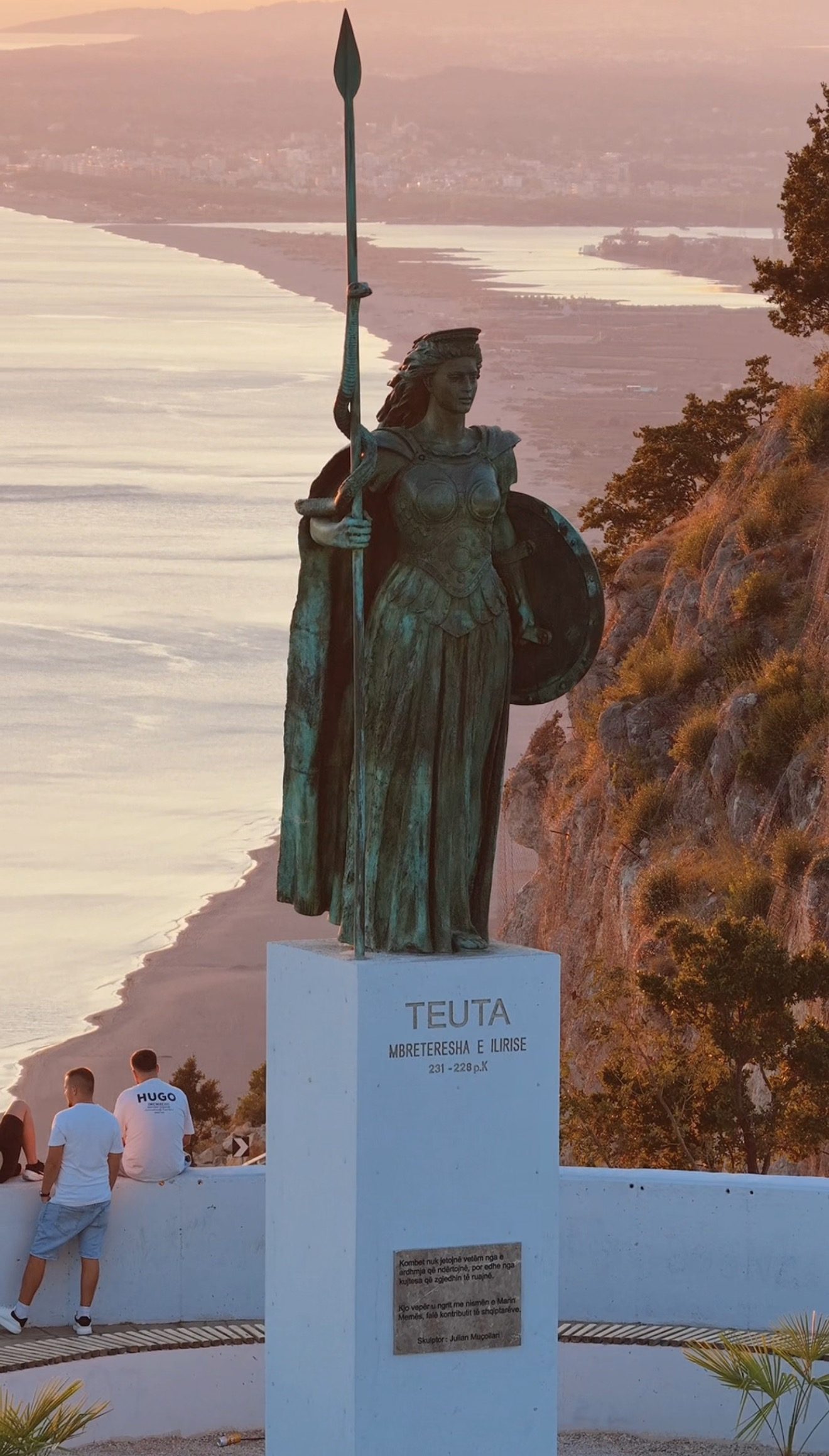 Monument of Illyrian Queen Teuta